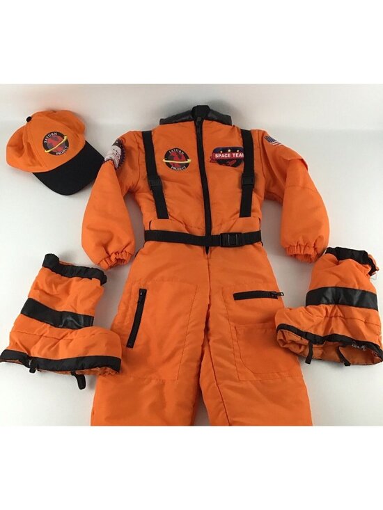 Other - Saturn Project Costume Space NASA Astronaut Outfit Halloween Cosplay Pretend 5-6